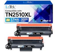LxTek TN2510XL para Brother HL-L2400DWE Toner TN-2510XL TN 2510 XL TN2510 Toner TN2510XL Compatible para HL-L2400DW MFC-L2860DWE MFC-L2827DW MFC-L2800DW MFC-L2835DW DCP-L2620DW (2 paquetes)