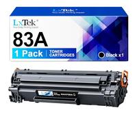 LxTek Tóner 83A Compatible con HP Laserjet Pro MFP M127fw, M125nw, M127fn, M225dw, M125a, M201dw, M201n, M225dn, M127fp (1 Negro)