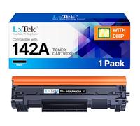 LxTek Tóner de 142 A con Chip W1420A W1420X Compatible Negro para tóner HP 142A 142X para HP LaserJet MFP M140w tóner para Impresora láser HP LaserJet M110w MFP M140w Impresora láser WLAN (Negro)