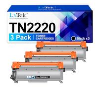 LxTek Toner TN2220 TN-2220 Compatible para Brother TN2220 TN 2220 para Toner Brother MFC7360N DCP 7055 HL 2130 FAX 2840 MFC-7460DN MFC-7860DW FAX-2940 HL-2240 HL-2250DN HL-21335 W DCP-70. 55W (3