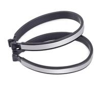 Lxtness 2pcs Clips para Pantalones De Ciclismo Clips Reflectantes para ，Pantalones para Montar Reflectantes de Alta Visibilidad Clips, Adecuados para Montar Al Aire Libre, Correr
