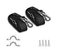 lxuebaix Correa Superior Bimini Ajustable, Correas para los Ojos con bucles, Gancho a presión, herrajes de Acero Inoxidable, Correa Superior para Barco para Canoa con Dosel