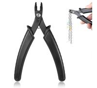 LXUEJIE Crimpadora de cuentas, herramienta de crimpadora de cuentas, alicates para joyas, herramienta de engarzado para la fabricación de joyas, manualidades con cuentas