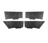 LXURY Juego de 4 embellecedores de Paneles Interiores de Puertas y reposabrazos de Puertas en Piel de Microfibra, compatibles con Kia Spectra Cerato 2005-2012.