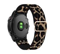 LXURY Pulsera elástica para Garmin Fenix 7S/7S Solar/7S Sapphire Solar Armband Dehnbar Nylon Stoff Band Herren/Damen Verstellbar Sport Ersatzarmband Kompatibel mit Garmin Fenix 7S Uhrenarmband (P)