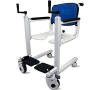 LXWKAI Máquina de transferencia de elevación de pacientes, silla de ducha multifuncional, silla de ruedas manual para ancianos lactantes, carga de 120 kg, ideal para el cuidado del paciente