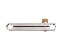 Lxwraptorial Extractor de ruedas del centro de relojería, herramienta manual de metal; extractor profesional para reparación de relojeros, con clip para la extracción precisa de engranajes;