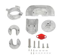 Lxwraptorial Kit de ánodo de Aluminio 888756Q01, Kit de ánodos Marinos de Alta Resistencia y anticorrosión para los Ejes de transmisión Traseros Mercruiser Alpha 1 de Segunda generación,