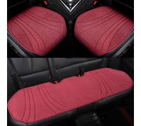 LXWUVIDD Cojin Asiento Coche para Audi A4 Allroad Avant CABRIOLET Descapotable A4L Sportback 1995-2024, Cojines Asiento Coche Impermeables Lavable Cómodo Accesorios para Auto,Red