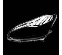 LXWUVIDD Faro Delantero Cubiertas para Peugeot 208 2012-2018, Carcasa Faro Carcasa Pantalla Lentes Faros Cubierta Accesorios para Auto,Left
