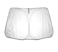 LXWUVIDD Parasol Coche Delantero para MG MG3, Parasol Auto Parabrisas Anti-Ultravioleta Plegable Accesorios para Auto,White