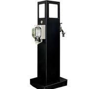 LXXW Columna de Grifo Exterior Columna de agua for jardín al aire libre acero inoxidable 304 con luz LED y grifo - Característica estancada 24 pulgadas resistente a la intemperie