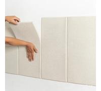 LXYAYY Acolchado de pared anticolisión para niños, paneles de acolchado de pared anticolisión, acolchado de pared para sala de juegos de niños, adecuado para dormitorio, jardín de infantes (blanco, 30
