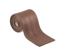 LXYAYY Acolchado de pared para despegar y pegar, acolchado 3D antipared con superficie duradera, acolchado de pared para niños para sala de juegos o aula (marrón, 20 x 200 cm)