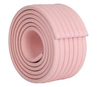 LXYAYY Acolchado de pared para despegar y pegar, acolchado 3D antipared con superficie duradera, acolchado de pared para niños para sala de juegos o aula (rosa, 9,5 x 200 cm)