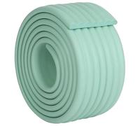 LXYAYY Acolchado de pared para despegar y pegar, acolchado 3D antipared con superficie duradera, acolchado de pared para niños para sala de juegos o aula (verde, 20 x 200 cm)