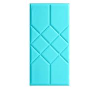 LXYAYY Cojín de pared, acolchado de pared para dormitorio, suave y cómodo, acolchado de pared anticolisión para niños, adecuado para dormitorios (azul, 30 x 60 cm)