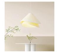 LXYAYY Lámpara Colgante de Tela Minimalista nórdica para Dormitorio, Luces LED Blancas para el hogar y la decoración, lámparas Colgantes para Comedor y Sala de Estar, (D43cm)