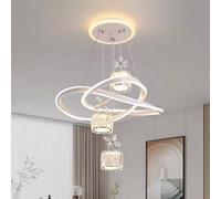 LXYAYY Lámparas Colgantes de Bola LED Simples nórdicas para Sala de Estar, Dormitorio, Estudio, Comedor, iluminación Interior Moderna para el hogar, iluminación Moderna(A)