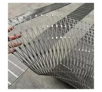 LXYAYY Red antirrobo de acero inoxidable 304 para prevención de caídas de gran altitud, cable flexible de malla de barandilla de 10 cm / 2 mm, red de seguridad para prevención de caídas (1,2 x 1 m)