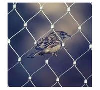 LXYAYY Red de seguridad flexible de acero inoxidable 304, red de prevención de caídas, red de refuerzo de construcción de gran altitud, red de prevención de caídas de 10 cm / 2 mm (2 x 2 m)