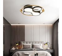 LXYST 55CM Light, Ring 44W Remote Control Dimmable Acrylic Fixture Illumination Indoor Ceiling Lamp for Bedroom Living Room Office
