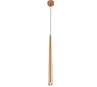 LXYST 5W Aluminum Long Tube Hanging Led Lampd Clighting Minimalist Ceiling Chandelier European Suspension Light Retro Spotlight for Bar/White Light/Height 40Cm