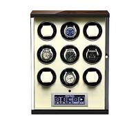 LXYST 9 Automatic Watches Support Single and Double Spinner Quiet Motor Gift for Men Women Self Winding Turner Watch Winder