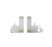 LXYST Acrylic Ancient Architecture Bookends for Heavy Books Bookshelf Office School Library Decorative Ornaments Bookend Supports, -1998
