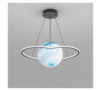 LXYST and - Planet Northern Europe Lamp Restaurant Living Room Bedroom Moon, LED Chandelier, Ceiling Pendant Lighting