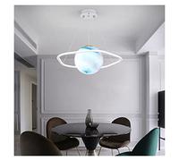 LXYST and - Planet Northern Europe Lamp Restaurant Living Room Bedroom Moon, LED Chandelier, Ceiling Pendant Lighting