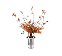 LXYST Artificial Orange Simulation Flowers Soft Decorations Living Room Coffee Arrangement Light Luxury Dining Table Ornaments Flower Decoration