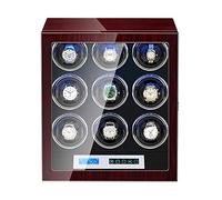 LXYST Automatic Box Built-in Illumination Silent Motor LCD Touch Screen Display for Men Women Watch Winder