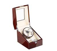 LXYST Automatic Box with Quiet Motor 5 Rotation Modes for Men and Women Gift ed Or AC Adapter (D) Watch Winder