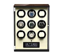 LXYST Automatic Box with Touch Panel and Display Screen Remote Control Adjustable Pillows Quiet Motor,Black,4+0 Watch Winder