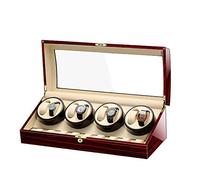 LXYST Automatic Boxes with Light Quiet Motor Rotation Modes Display Case AC Adapter ed Not Include Watches (A 8+9) Watch Winder