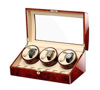 LXYST Automatic for Watches 7 Storage Wood Shell Piano Paint Exterior Silent Motor Fit Lady and Man Watches,C Watch Winder