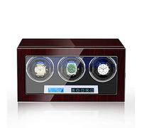 LXYST Automatic TPD Modes Inspiration Display Storage Case Jewelry Box with Quiet Motor AC Adapter Included Self Winding (9+0) Watch Winder
