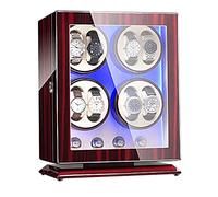 LXYST Automatic with Quiet Motor 5 Adjustable Modes AC Adapter ed Suitable for Ladies and Men's (E) Watch Winder