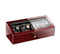 LXYST Automatic Wristwatch Box Watches Storage Dispaly Case with Quiet Motor and 5 Rotation Modes Self Winding (C) Watch Winder