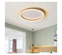 LXYST Bedroom Living Room Wooden Ceiling Lights Interior Home Decor Study Kitchen Loft Smart Pendant Ring Light Fixture,s,50 7 m