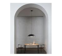 LXYST Black Or White Personality LED Home Indoor Kitchen Island Dinning Pendant Lamps,