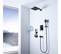 LXYST Black Set Warm Thermostat Bidet Head Shower Faucet Beautiful Practical