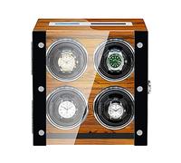 LXYST Box for Automatic LCD Touch Screen Wooden Piano Paint Exterior Quiet Motor Built-in LED Light (9+0) Watch Winder