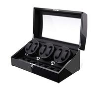 LXYST Box for Automatic Watches 7 Storage Quiet Motor Wood Shell Piano Paint Exterior Large Capacity (C) Watch Winder