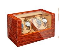 LXYST Box for Automatic Wooden Piano Finish Quiet Motor 4 Rotation Mode Setting Fit Lady Man Watches (F) Watch Winder