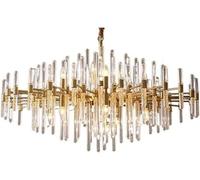 LXYST Ceiling Chandelier Lighting Living Room Crystal Light for Hallway Stairs Home Decor Lamp, Multi-Colored 8 Heads