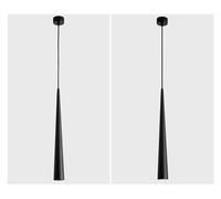 LXYST Ceiling Lights Crystal Lamp Tube Chandelier Study Living Room Bar Counter Clight Cspotlight Chandelier/Color/Noir
