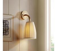 LXYST Century Brush Brass Wall Luxury Art Deco Light Fixture, Chandelier