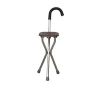 LXYST Chair Walking Legs Cane Seats Elderly Four-Legged Folding Multi-Function Seat Crutch Stool Beautiful Scenery